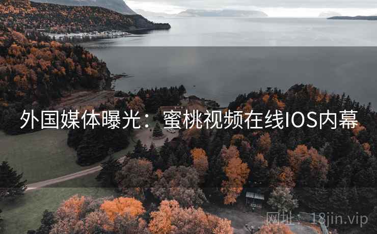 外国媒体曝光：蜜桃视频在线IOS内幕