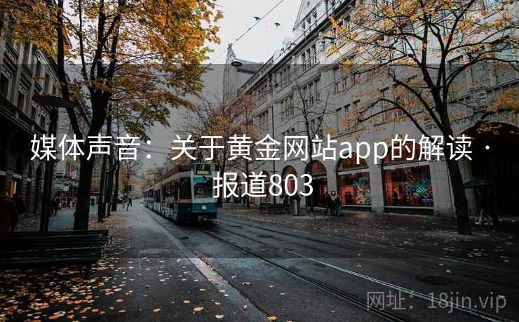 媒体声音:关于黄金网站app的解读 · 报道803 第1张 媒体声音:关于黄金网站app的解读 · 报道803 第1张